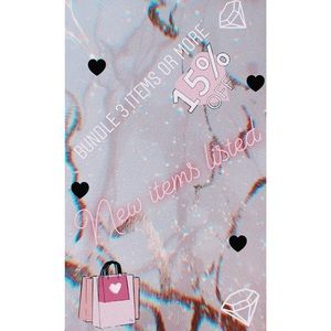 New items listed ✨🖤